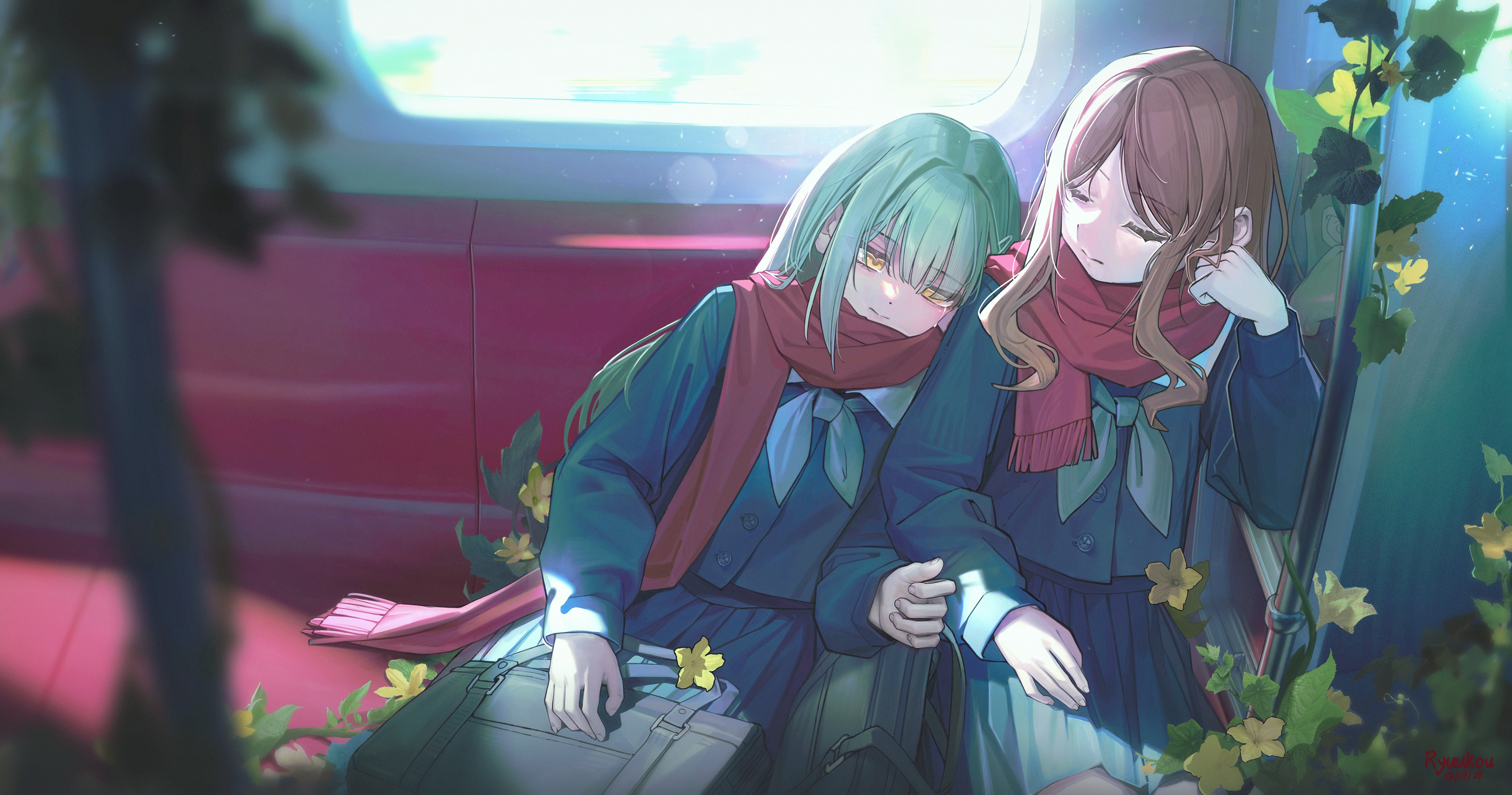 若叶睦壁纸1（pixiv）